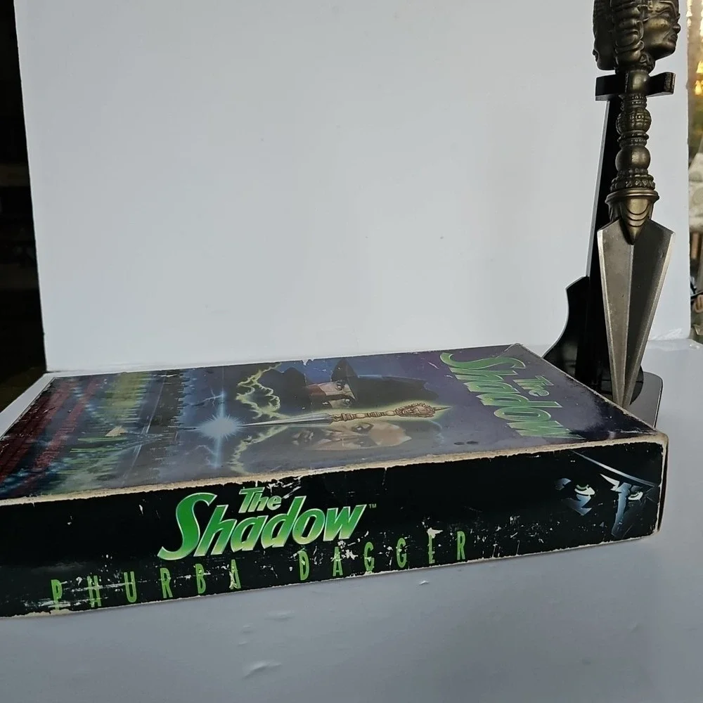 Vintage The Shadow Tibetan‎ Phurba Dagger 1994 Licensed Reproduction In Box 1674